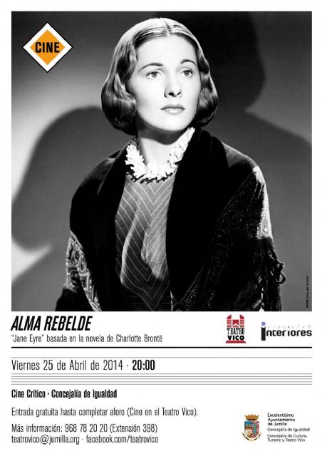 Cine Club Interiores y la Concejalía de Igualdad proyectan este viernes 'Alma Rebelde' en el Teatro Vico