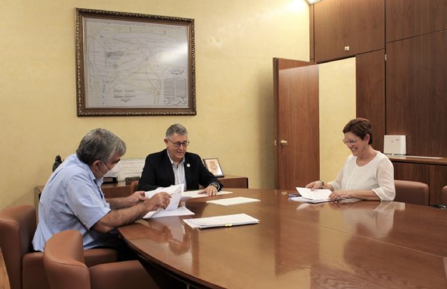 El presidente de la CHS se reúne con la alcaldesa de Jumilla