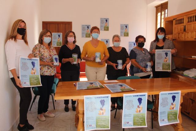 La Red de Asociaciones de Mujeres repartirá 150 huchas para recoger fondos destinados a La Palma
