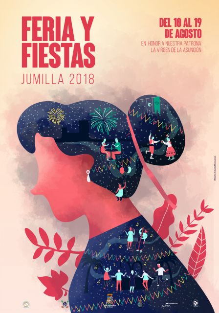 Ayuntamiento y colectivos festeros presentan el cartel oficial de la Feria 2018