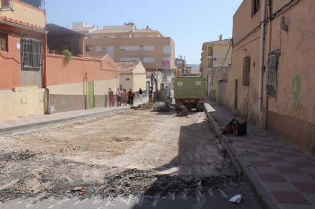 Comienzan las obras en la Calle Echegaray