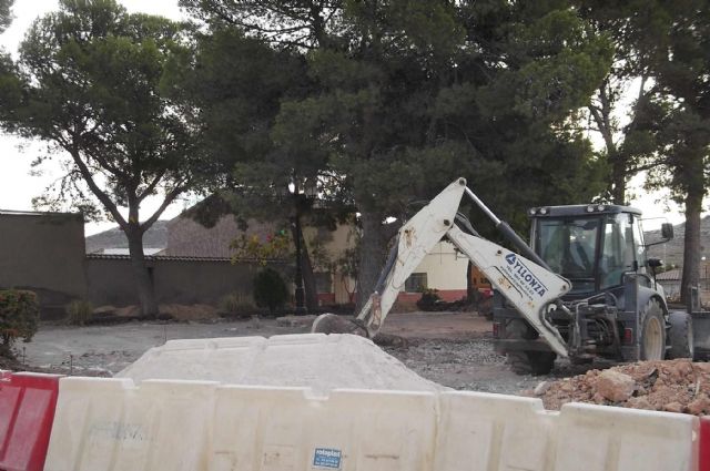 La Plaza de la Torre del Rico, otro importante proyecto en pedanías que podría estar finalizado antes de final de año