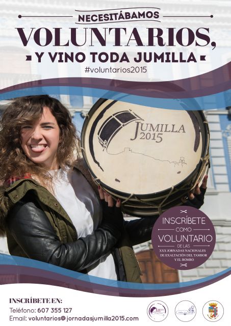 'Necesitábamos voluntarios y vino toda Jumilla', las Jornadas Nacionales del Tambor inician la campaña de captación de voluntarios