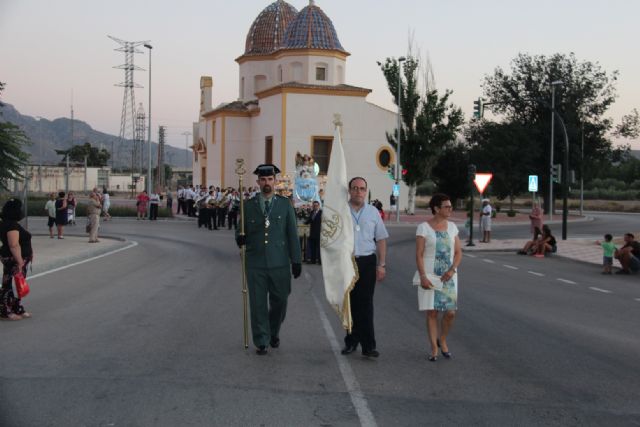 La Patrona inicia las fiestas con el traslado a la Iglesia del Salvador