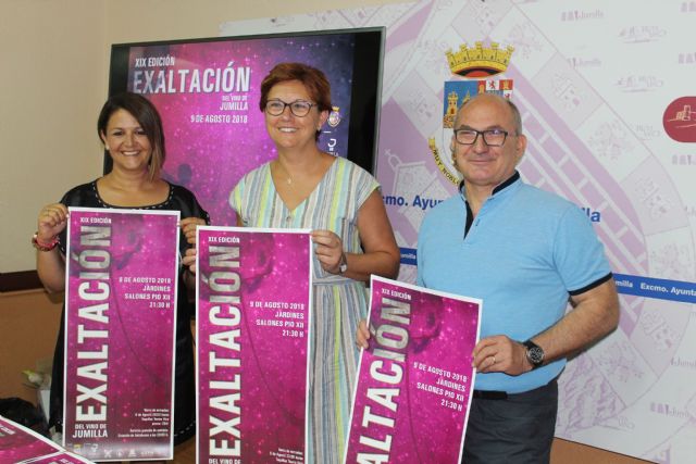 Agricultura da a conocer los detalles de la XIX Exaltación del Vino que se celebra el 9 de agosto