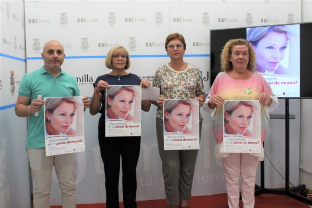 Hoy, 1 de septiembre, comienza en Jumilla la campaña 2022 de prevención del cáncer de mama