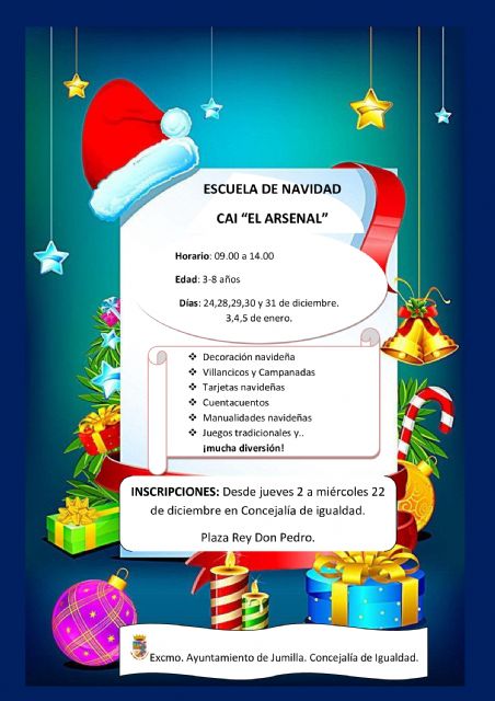 Inscripciones Escuela Navidad CAI