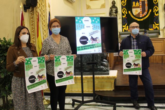 Medio Ambiente pone en marcha la campaña 'Sé responsable… No dejes la peor huella'