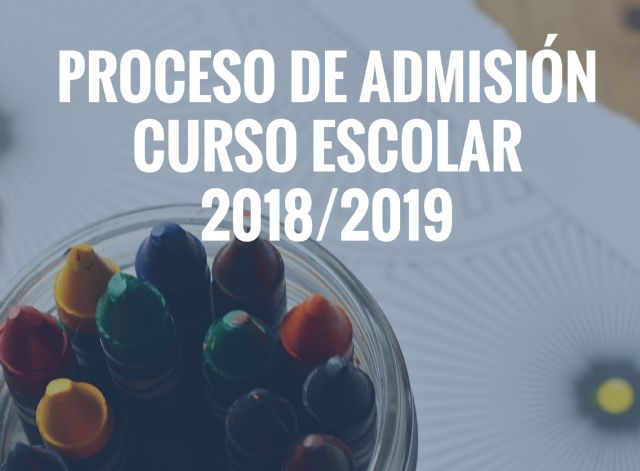 Hoy comienza el proceso de solicitud de plazas en centros educativos para el curso 2018/19