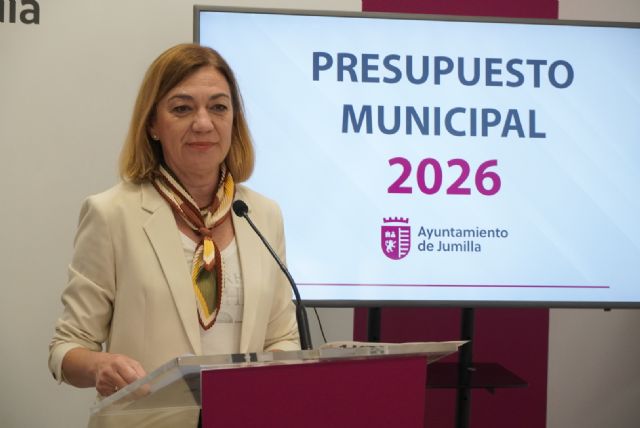 El Presupuesto Municipal 2026 entra en vigor con la mayor inversión por habitante de la historia de Jumilla