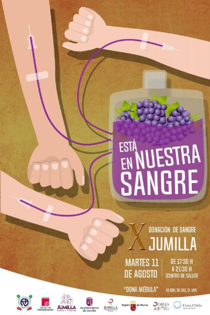 La campa&ntilde;a Está en Nuestra Sangre vuelve a fomentar la donación de sangre y médula entre los jumillanos