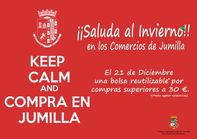 Presentada la campaña 'Keep Calm and Compra en Jumilla' para fomentar el comercio local