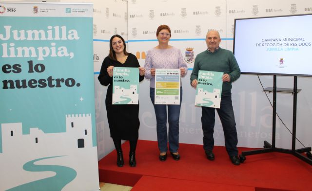El Ayuntamiento pone en marcha una campaña medioambiental con el lema 'Jumilla limpia, es lo nuestro'