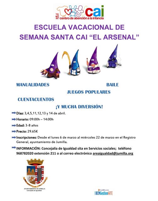Apertura inscripciones CAI Semana Santa
