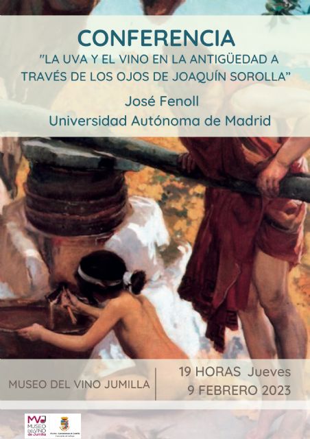 Conferencia ´La uva y el vino en la Antigüedad a través de los ojos de Joaquín Sorolla´