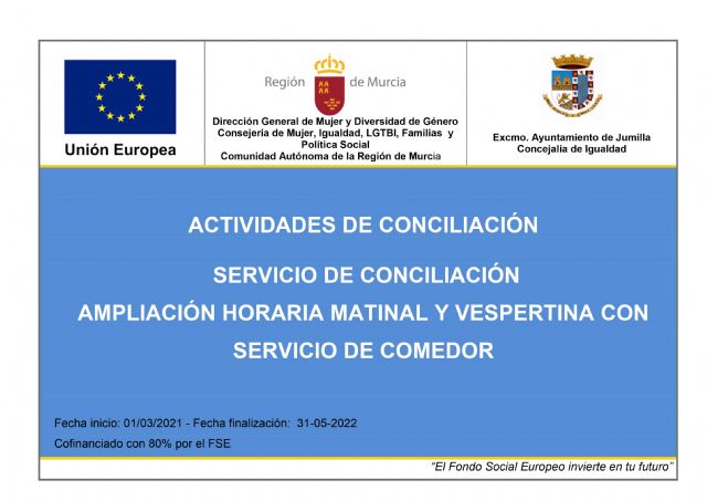 La Concejalía de Igualdad aumenta el Servicio de Aulas de Conciliación a siete centros educativos