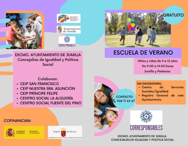 Apertura inscripciones Escuela de Verano 2023
