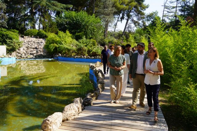 El Jardín Botánico de La Estacada encara el verano tras su remodelación para reforzar su atractivo turístico y ambiental