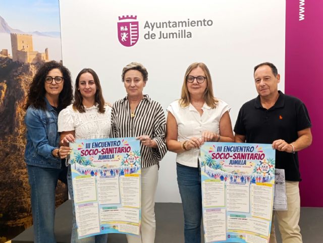Política Social presenta el III Encuentro Sociosanitario de Jumilla, que se celebra para visibilizar el trabajo de las asociaciones