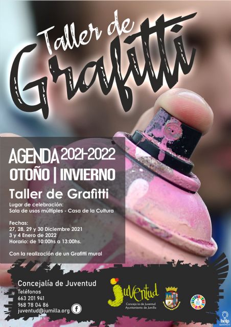 Últimas plazas para el Taller de Grafitti