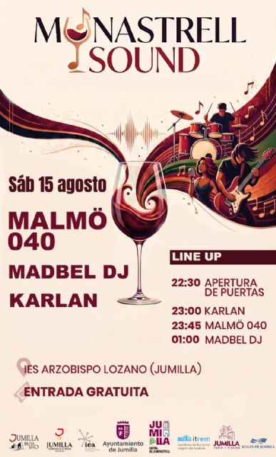 Comunicado modificación cartel del Festival Monastrell Sound