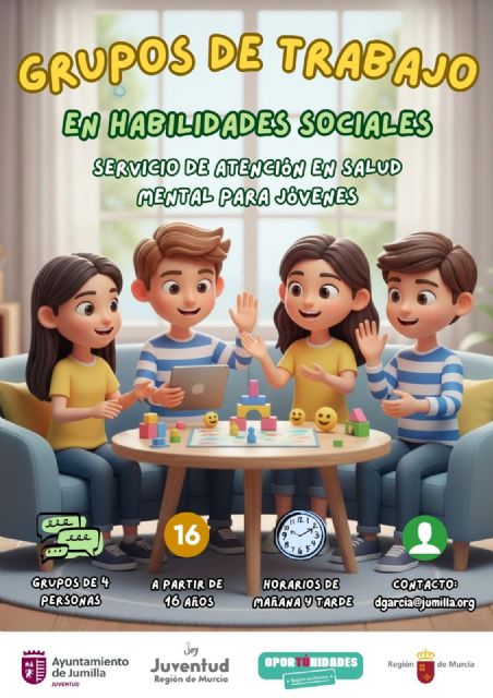 Juventud impulsa nuevos grupos de trabajo en habilidades sociales para mejorar la salud mental de los jóvenes