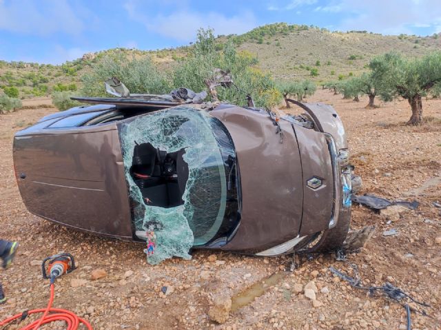 Tres personas heridas en un accidente de tráfico ocurrido en Jumilla