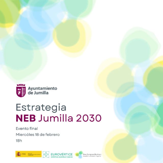 El Ayuntamiento de Jumilla celebra el evento final de la estrategia urbanística Nueva Bauhaus realizada durante los últimos meses