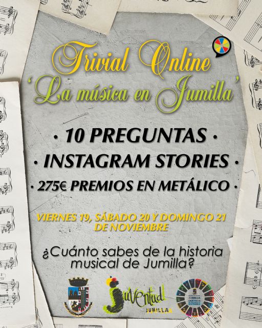 Juventud organiza un trivial en Instagram con motivo del Día Internacional de la Música
