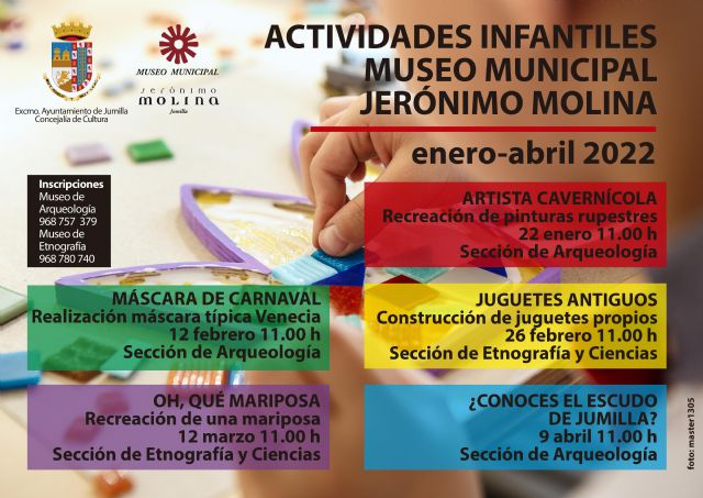 Cultura programa cinco actividades infantiles en los museos para el primer cuatrimestre del año