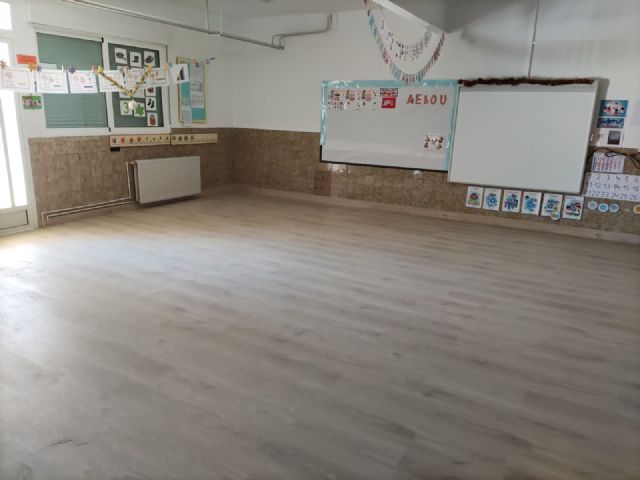El Ayuntamiento continúa con las mejoras de mantenimiento en los centros escolares