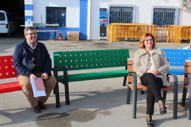 Presentado el nuevo mobiliario urbano para Jumilla y pedanías