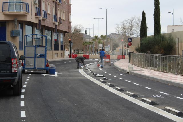 La avenida de El Casón se abrirá al tráfico esta tarde