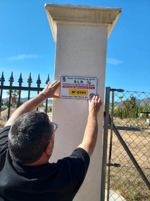 La Policía Local inicia las pruebas del sistema de localización de propiedades en entorno rural