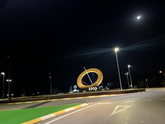 Instalada y en funcionamiento la nueva iluminación del Camino de los Franceses