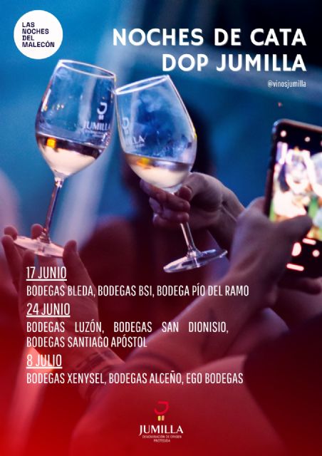 Las catas de vinos DOP Jumilla y la música de Antonio Micol reciben el verano en Murcia río