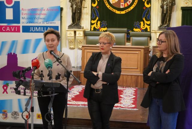 Arranca en Jumilla la semana por el Día Internacional para la eliminación de la violencia contra la mujer