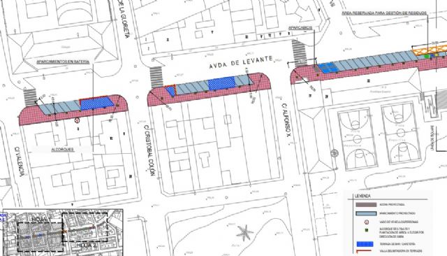 Adjudicadas las obras de renovación de la avenida de Levante y de las calles San Antón y Hermanitas