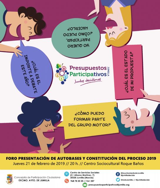 Foro Constitución Proceso Presupuestos Participativos 2019