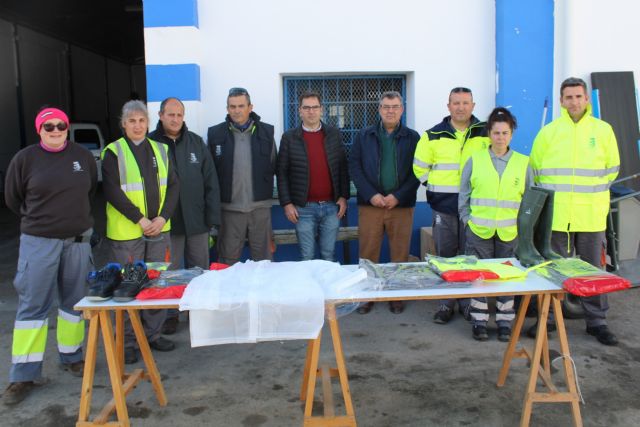 Nuevo equipamiento para empleados municipales en las diferentes áreas del Ayuntamiento