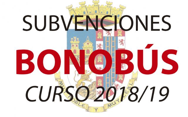 Se inicia el procedimiento para la concesión de subvenciones para transporte a universidades y otros centros educativos (Bonobús)