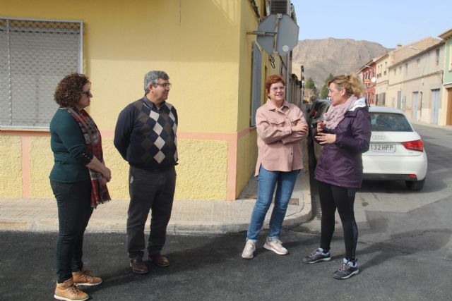 Plan de Asfaltado en Pedanías - La Alquería y Fuente del Pino