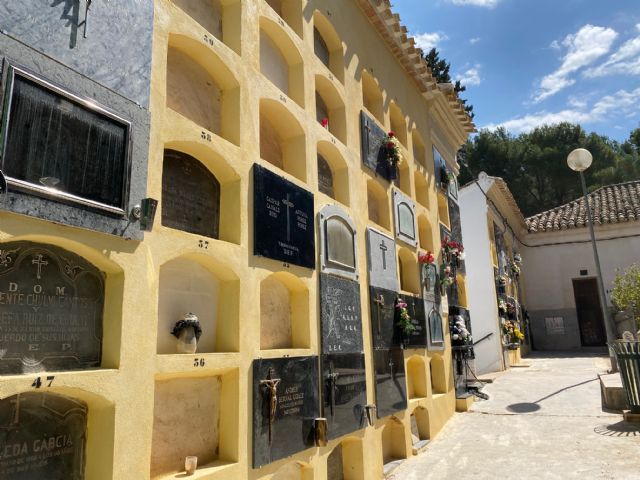 Rehabilitación nichos siglo XIX Cementerio