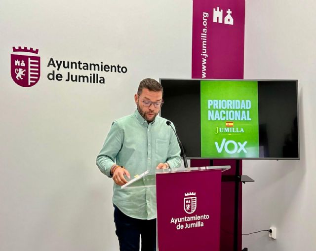 VOX Jumilla defenderá en el pleno la “prioridad nacional”