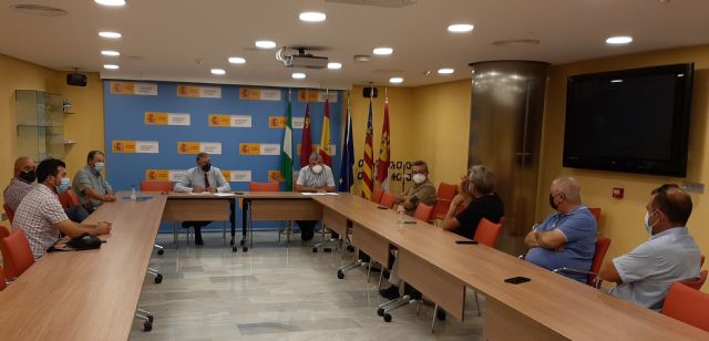 El Presidente de la CCHS ha mantenido una reunión de trabajo con la Comunidad de Regantes La Cañada del Judío de Jumilla