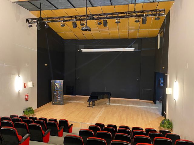 Finalizan los trabajos de remodelación del Auditorio del Conservatorio de Música Julián Santos