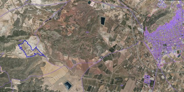 Un solar urbanizable en Jumilla sale a subasta con una rebaja de valoración del 95% sobre el precio inicial