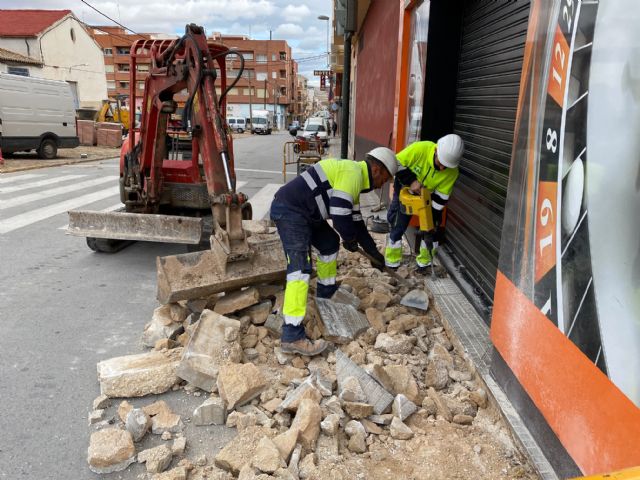 El Ayuntamiento ejecuta las obras del Plan de Accesibilidad 2021