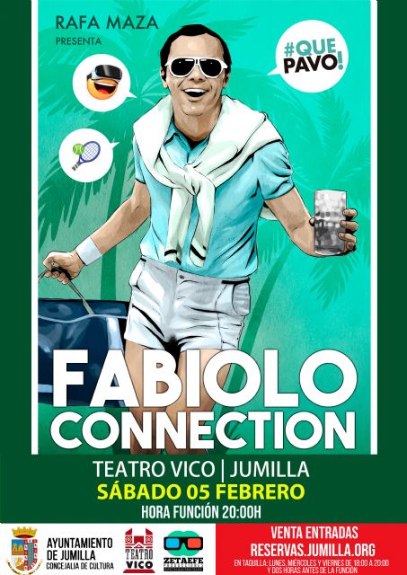 El Teatro Vico abre la programación de 2022 con el monólogo 'Fabiolo Connection' y la actuación infantil 'Caperucita'