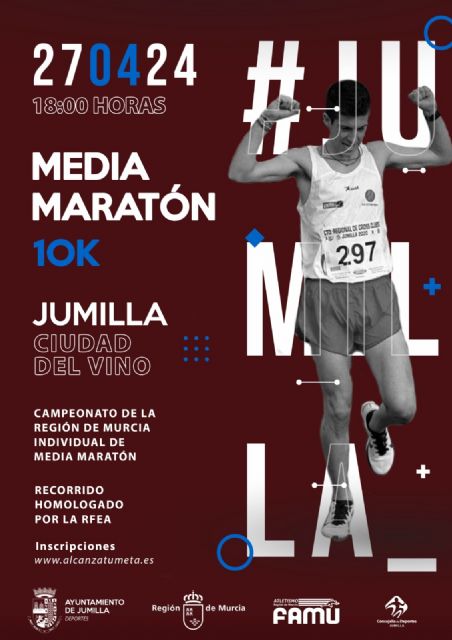 Jumilla, a un mes de decidir los títulos regionales individuales de media maratón 2024